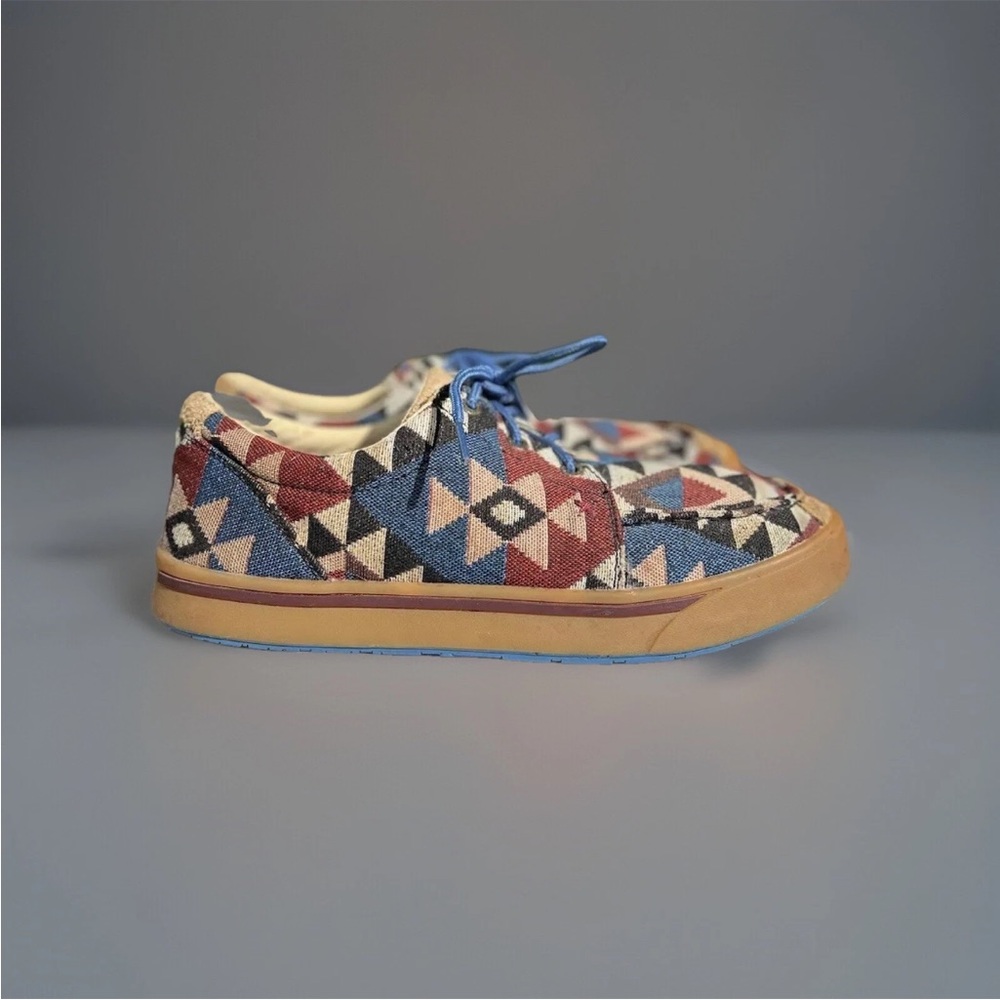 TWISTED X HOOEY GRAPHIC PATTERN MENS LOPER Shoes Size 8.5